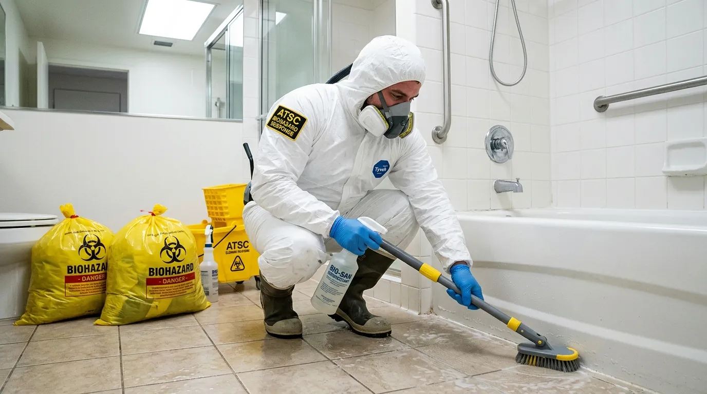 Decontamination equipment deployed for Blood Cleanup in Golden Valley